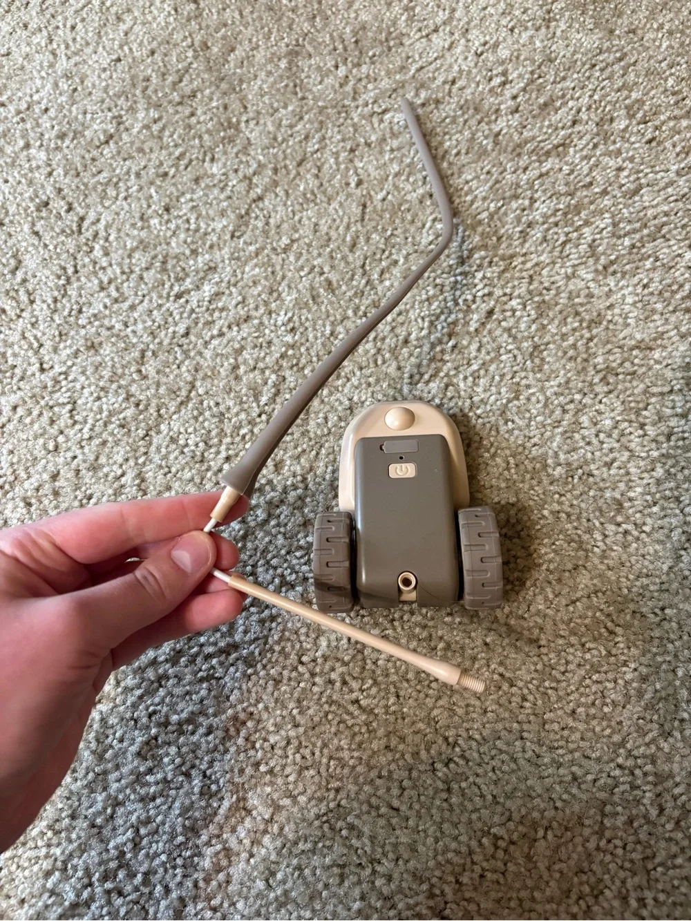 Rechargeable 3 in 1 Interactive Self- Play Cat Toy with Interchangeable Tails